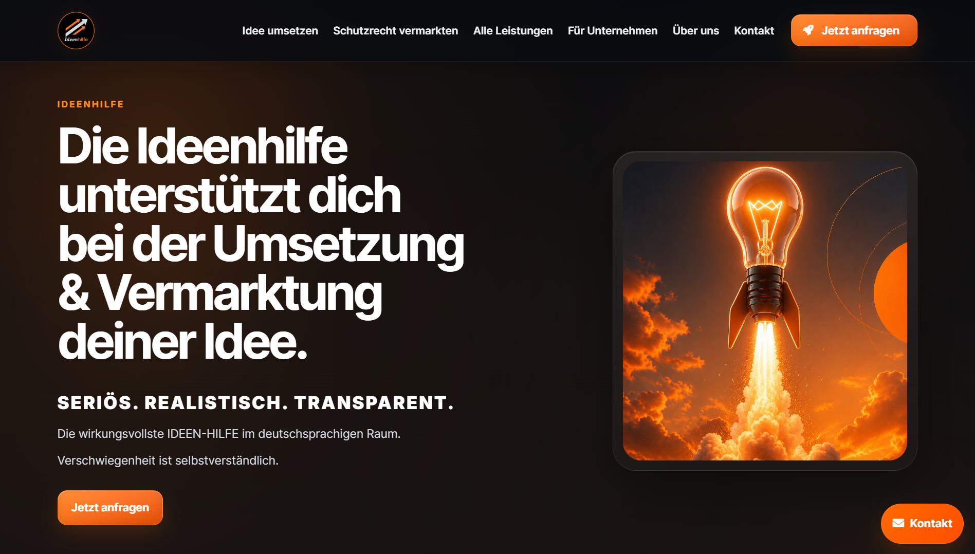 Website Projekt Ideenhilfe OG Salzburg